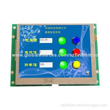 5.6 inch TFT LCD Display Module/Support RS232&485.3.3TTL/Development on Computer/640*480 Resolution